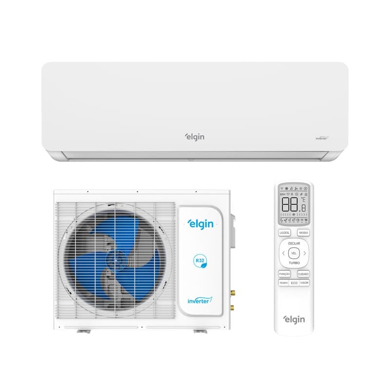 Ar Condicionado Split Hi Wall - Inverter R-32 - Elgin - Eco Dream - 24.000 BTUs - Quente/Frio - 220V Monofásico