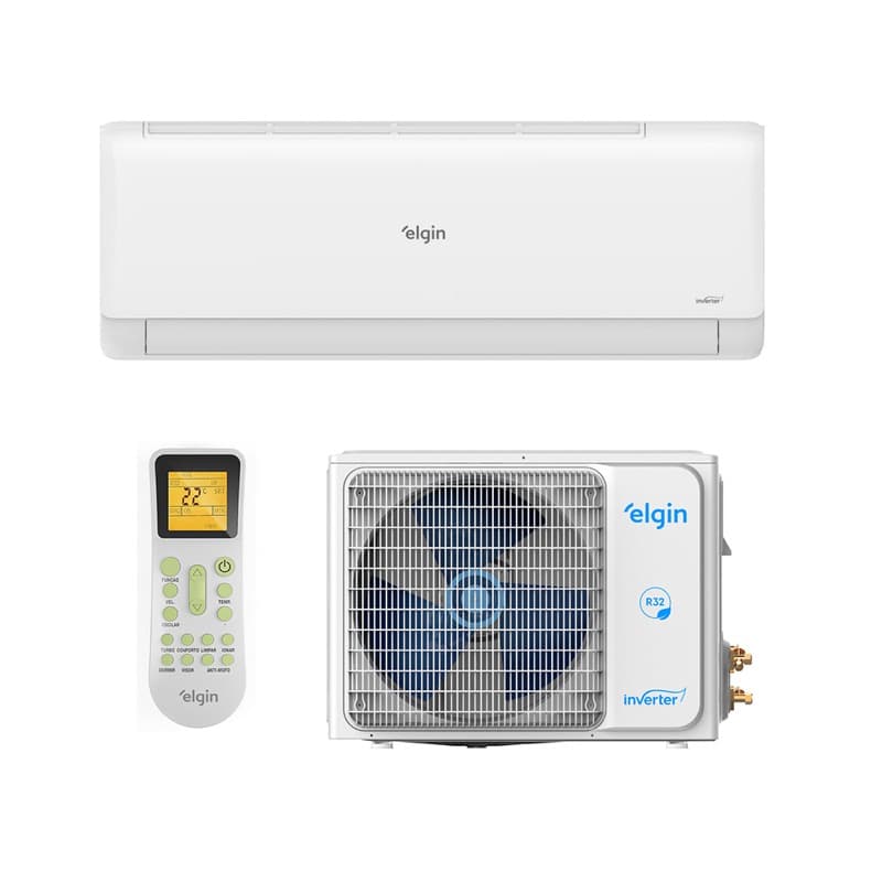 Ar Condicionado Split Hi Wall - Inverter R-32 - Elgin - Eco III - WiFi - 12.000 BTUs - Quente/Frio - 220V Monofásico