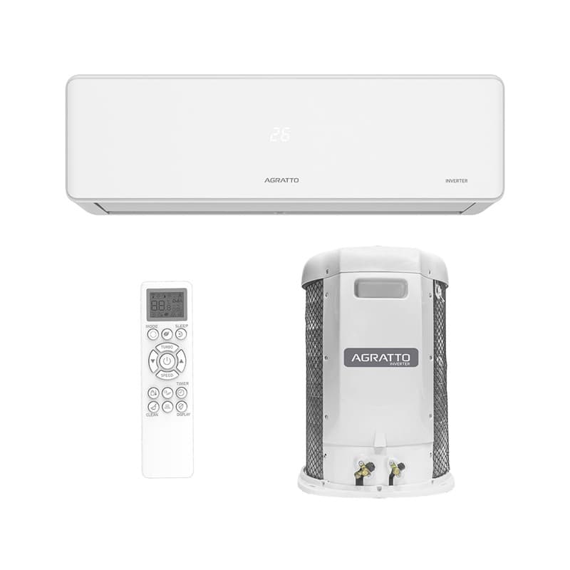 Ar Condicionado Split Hi Wall - Inverter R-32 - Fit - Agratto - 30.000 BTUs - Frio - 220V Monofásico
