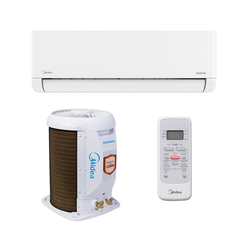 Ar Condicionado Split Hi Wall - Inverter R-32 - Lite - Midea - 22.000 BTUs - Frio - 220V Monofásico