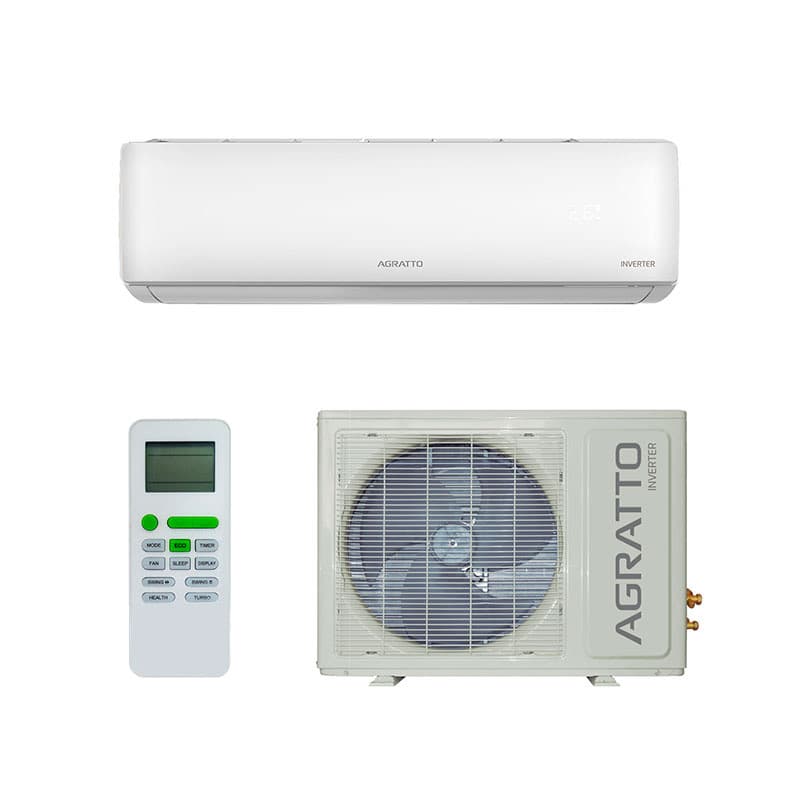 Ar Condicionado Split Hi Wall - Inverter R-32 - Liv - Agratto - 24.000 BTUs - Quente/Frio - 220V Monofásico