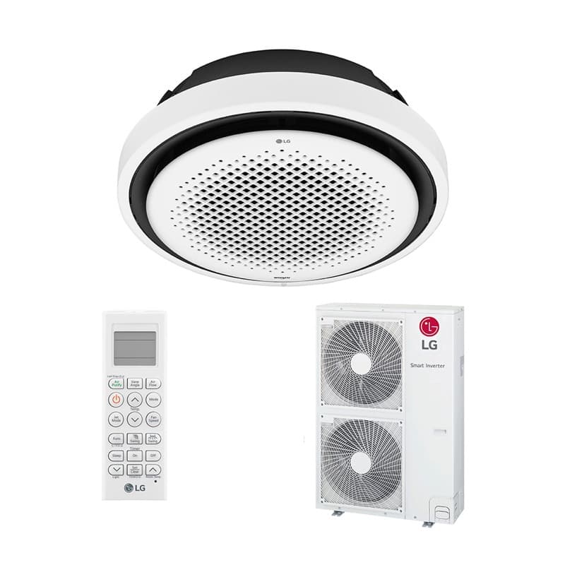 Ar Condicionado Cassete 360 - Inverter - LG - Round - 48.000 BTUs - Quente/Frio - 220V Monofásico