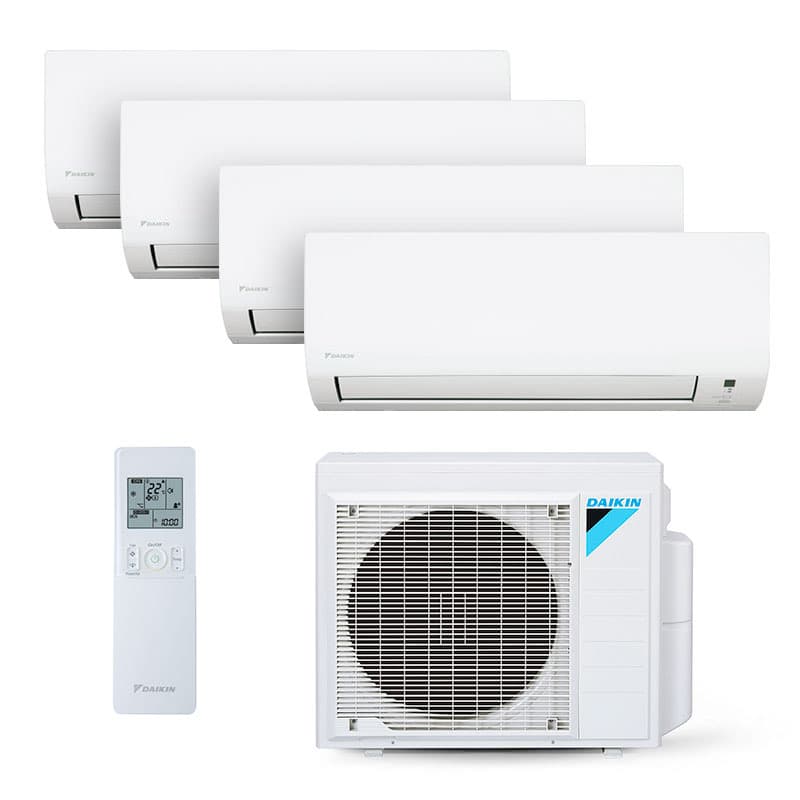 Ar Condicionado Multi Split Inverter Daikin 34.000 BTUs (1 Evap 18.000 e 3 Evap 12.000) Quente/Frio 220V Monofásico