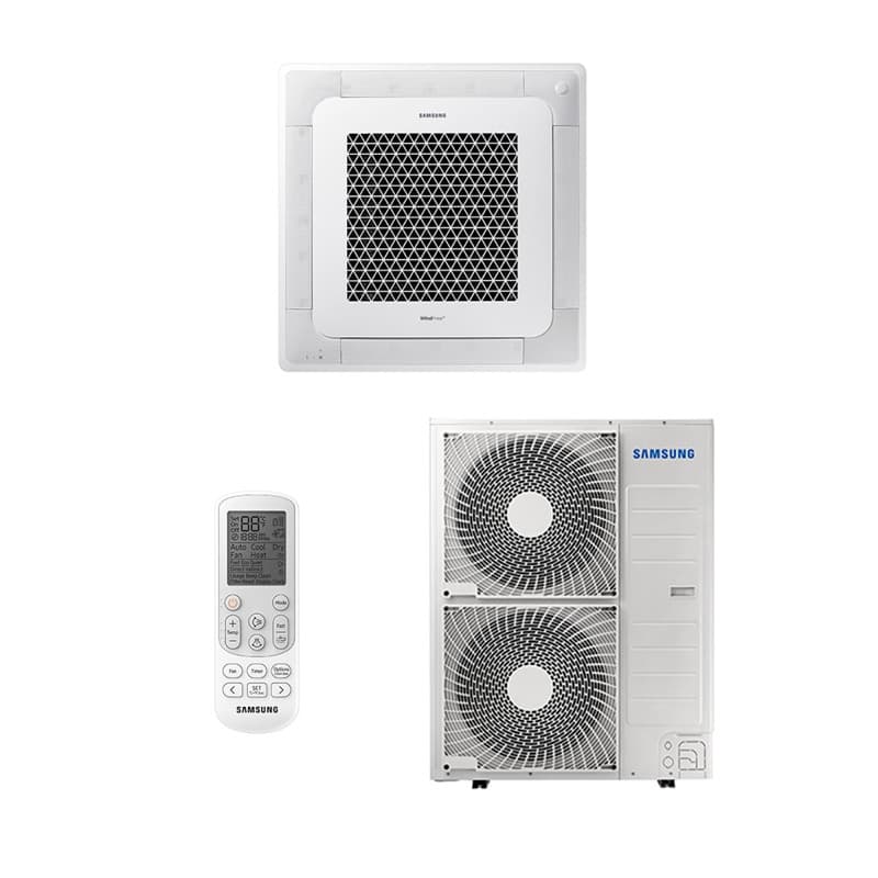 Ar Condicionado Split Cassete 4 Vias - Inverter R-32 - Samsung - Windfree - 54.000 BTUs - Quente/Frio - 220V Monofásico