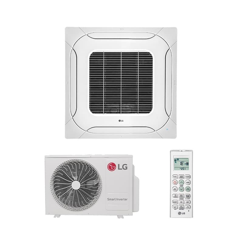 Ar Condicionado Split Cassete - Inverter R-32 - LG - 18.000 BTUs - Quente/frio - 220V Monofásico