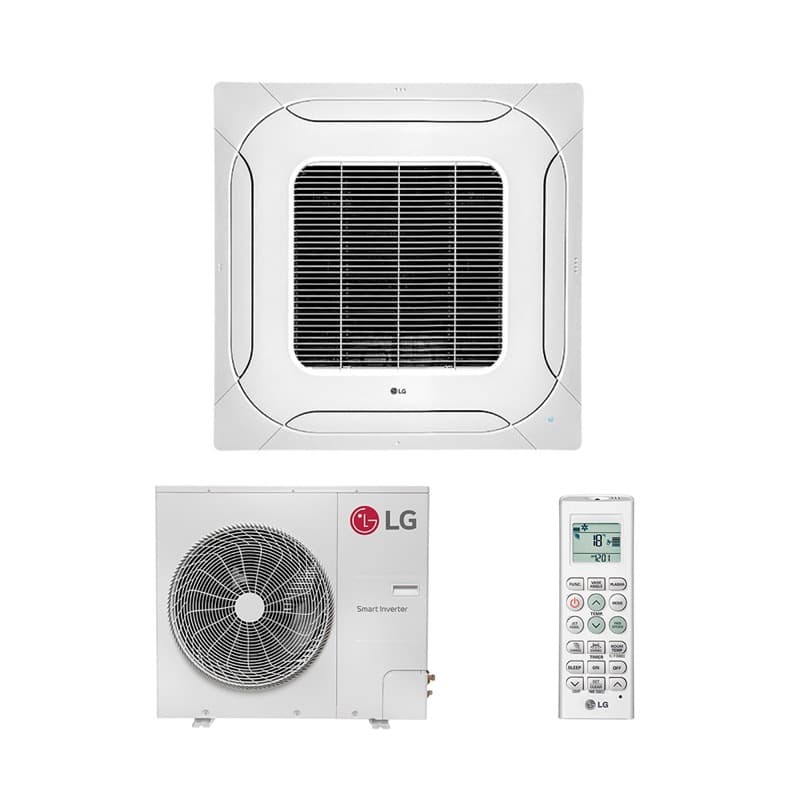 Ar Condicionado Split Cassete - Inverter R-32 - LG - 36.000 BTUs - Quente/frio - 220V Monofásico