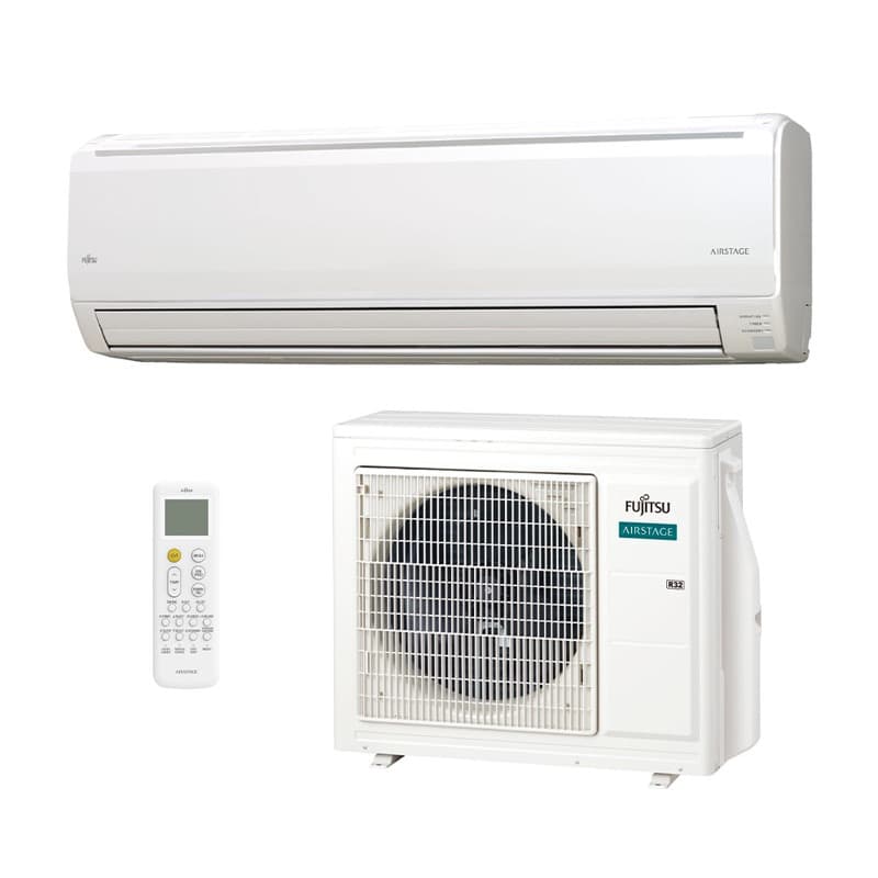 Ar Condicionado Split Hi Wall - Inverter R-32 - Fujitsu - Airstage Premium - 24.000 BTUs - Quente/Frio - 220V Monofásico