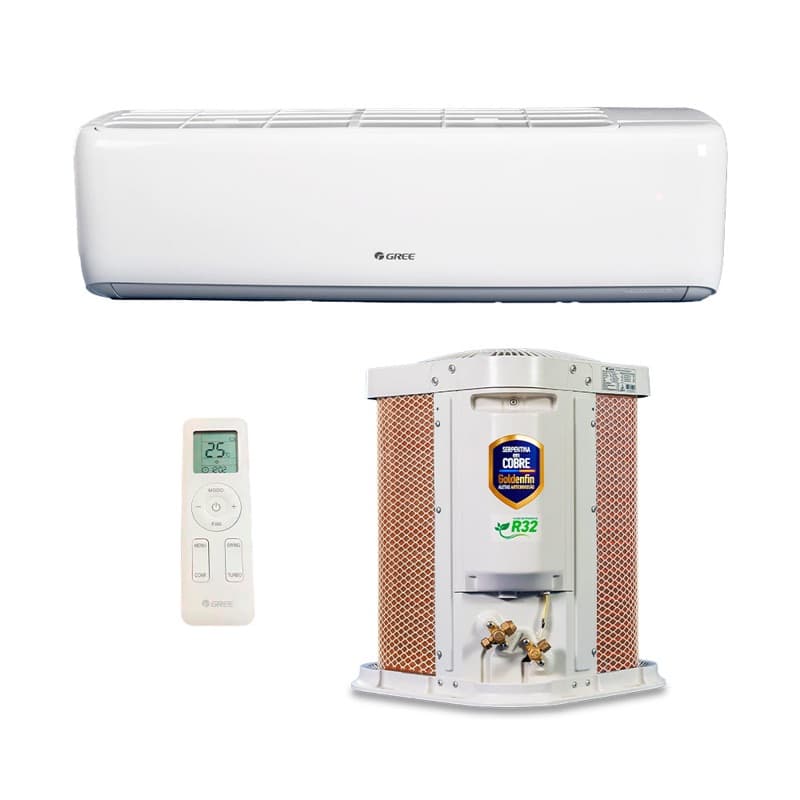 Ar Condicionado Split Hi Wall - Inverter R-32 - G-top Auto - Gree - 9.000 BTUs - Frio - 220V Monofásico