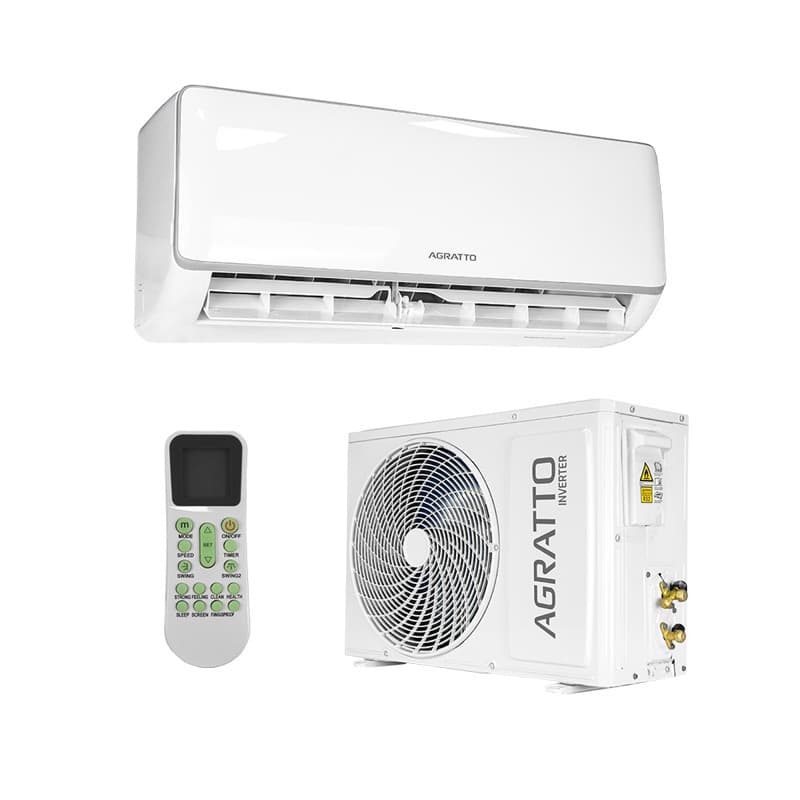 Ar Condicionado Split Hi Wall - Inverter R-32 - Neo - Agratto - 9.000 BTUs - Quente/Frio - 220V Monofásico