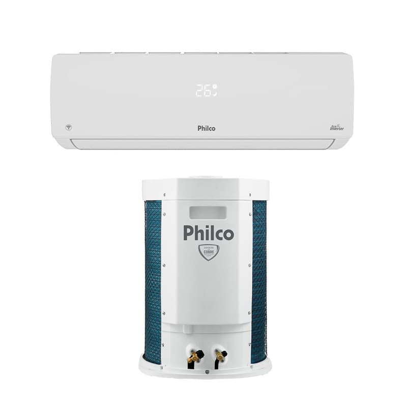 Ar Condicionado Split Hi Wall - Inverter R-32 - Philco - 18.000 BTUs - Frio - 220V Monofasico