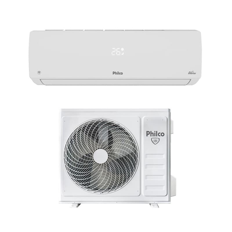 Ar Condicionado Split Hi Wall - Inverter R-32 - Philco - 30.000 BTUs - Quente/Frio - 220V Monofásico